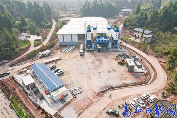 镇广高速达州段已完成项目驻地及试验室建设