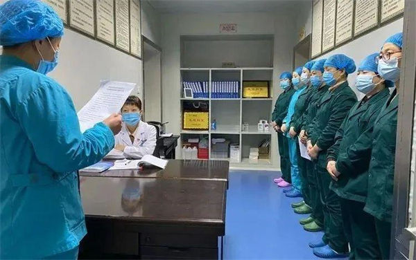 渭南市临渭区中医医院开展疫情防控应急演练