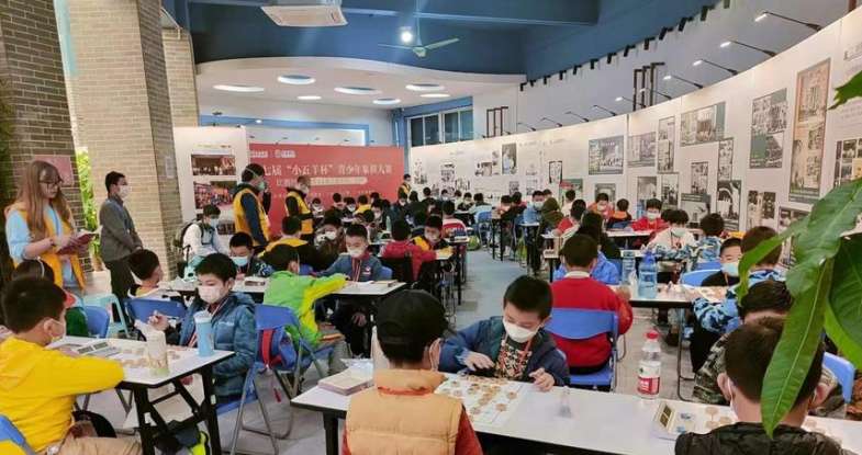 第十七届“小五羊杯”青少年象棋大赛收枰