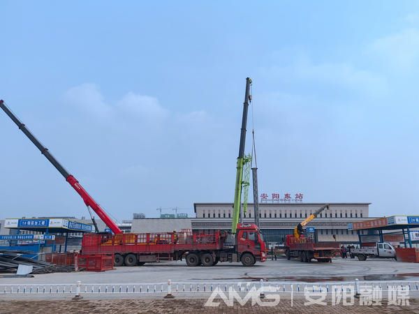 安阳高铁交通枢纽工程：缓解交通压力 提升城市形象