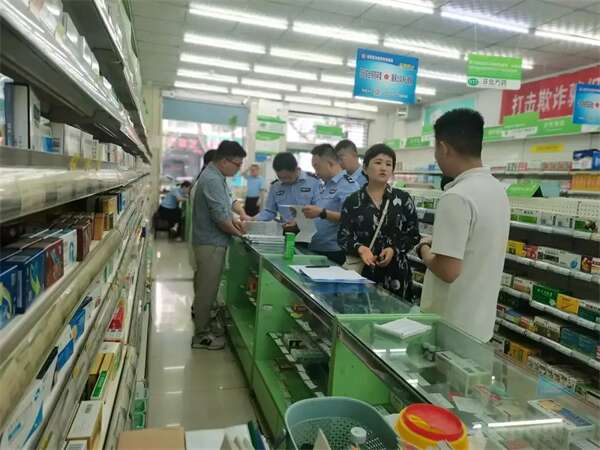 商洛市商州区禁毒办组织开展预列管麻精药品专项检查