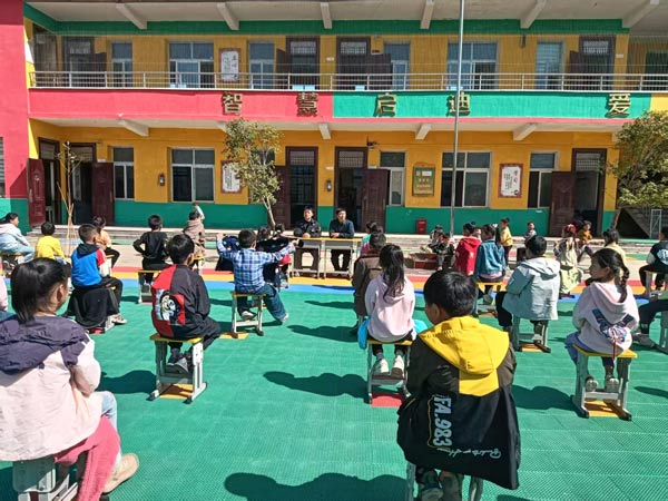南阳：唐河县毕店镇西古城小学开展国家安全教育日活动