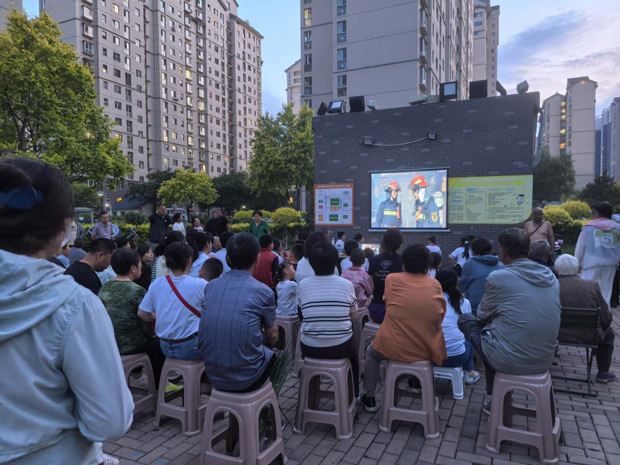 山西省大同市平城区：消防宣传进社区 安全知识入人心