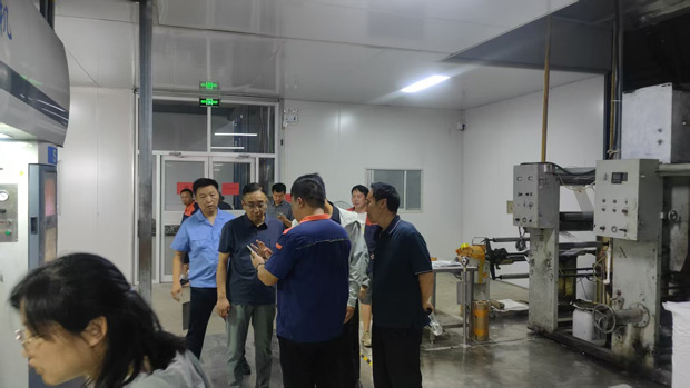 南阳市生态环境局宛城分局开展企业环保绩效升现场核查工作