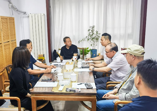 中国文化信息协会会长吴江一行赴文化创意传播工作委员会调研指导