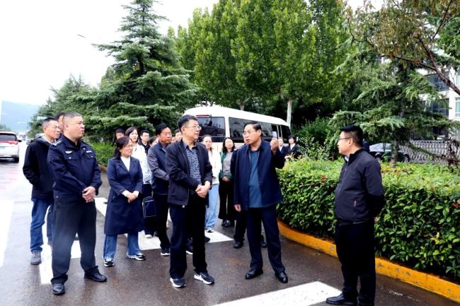 山西夏县人大常委会调研县公安局公共安全视频监控联网应用建设项目