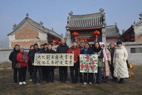 翰墨飘香迎新春 福联暖心润乡邻