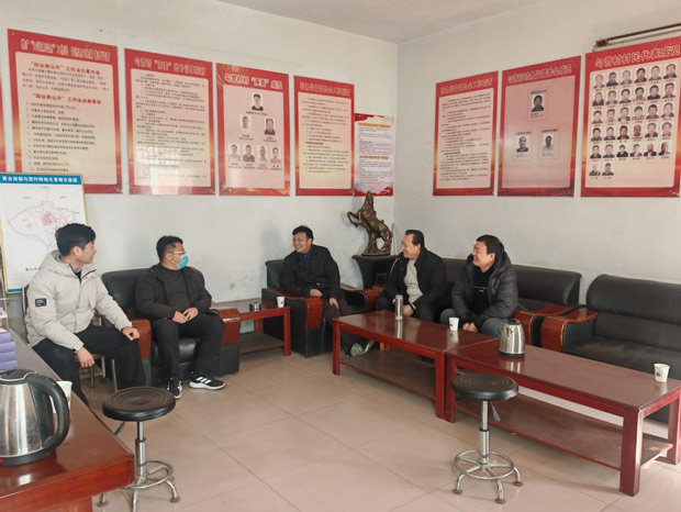 南阳市生态环境局宛城分局开展春节前走访慰问活动