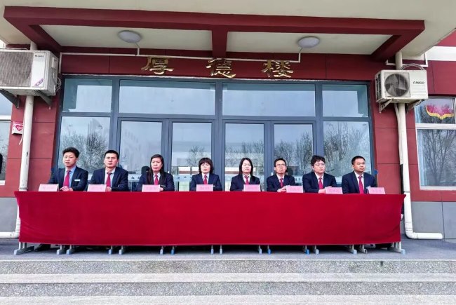 山西夏县大鹏学校举行2026年春季开学典礼