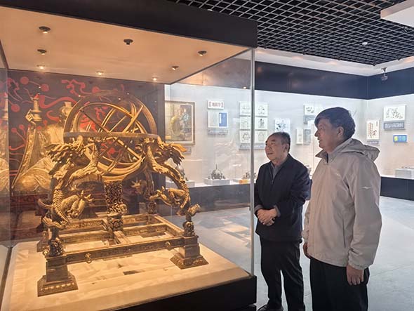 青海海东文博界赴南阳交流 共品“科圣”张衡文化瑰宝