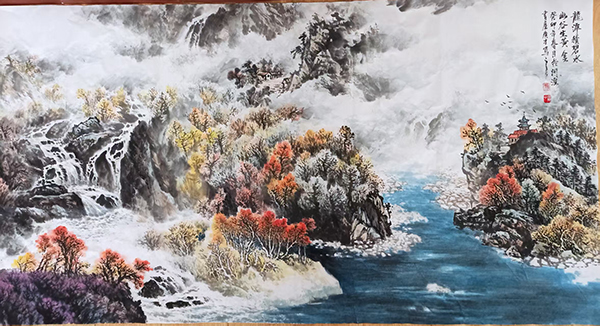 一纸丹青描雪域 半生翰墨写初心