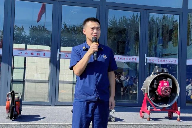 消防第一课 平安启新程｜山西夏县大鹏学校消防安全教育活动