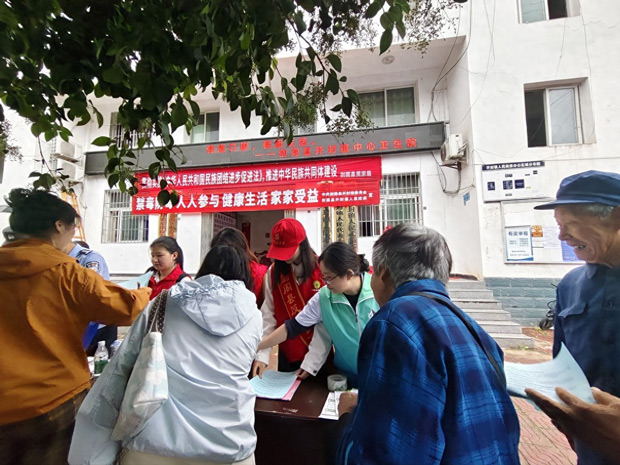四川：剑阁县开封镇中心卫生院开展健康科普主题宣传活动