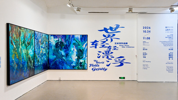 “世界轻轻漂浮——王彬羽个展”在北京今日美术馆开幕